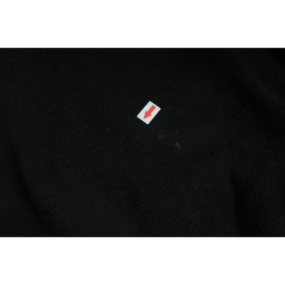 Rick Owens Men Cropped Pants Medium Black Cotton Drop Crotch Drawstring Trousers - Picture 7 of 10